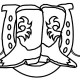 Western Collage Free Embroidery Pattern