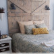 Faux Barn Door Headboard Tutorial