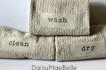 Hand Stamped Towels Tutorial