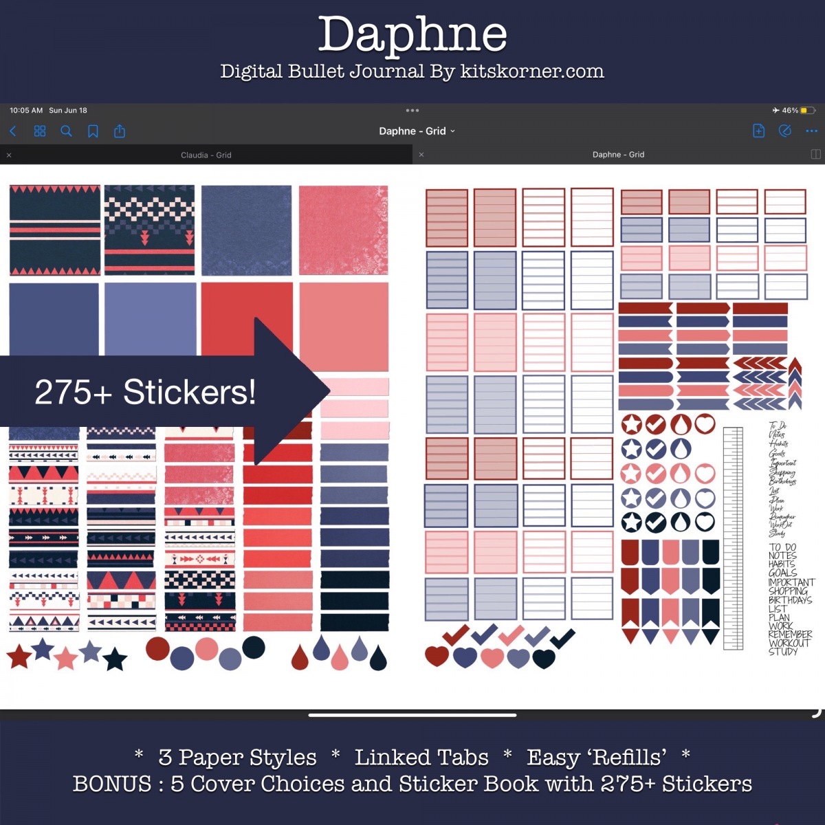 Daphne : Sticker Pack