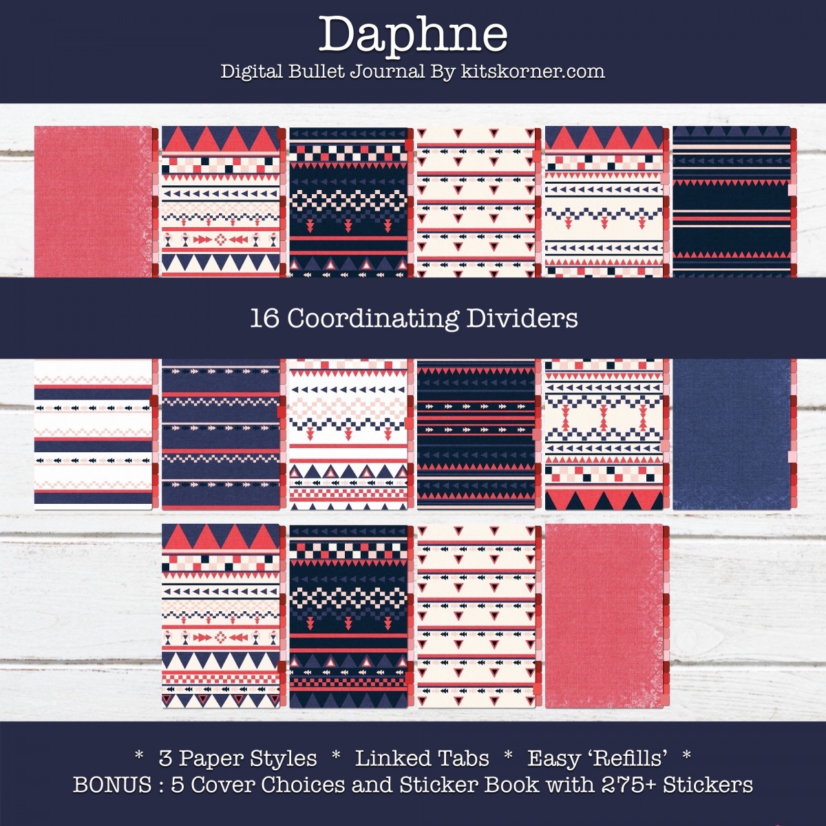 Daphne : Dividers
