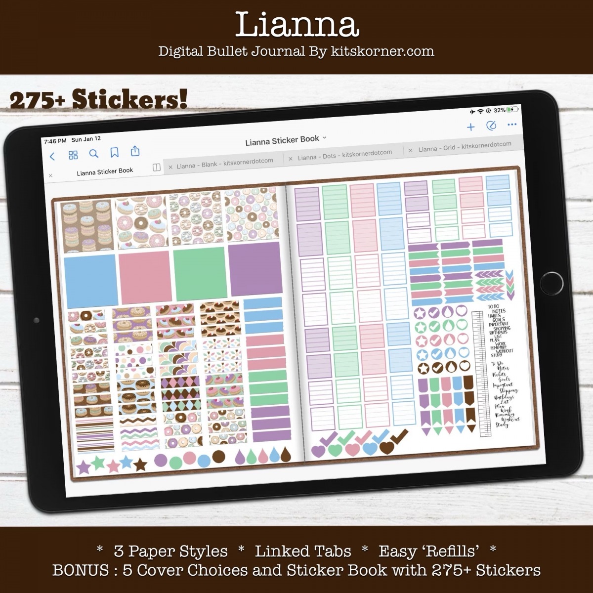 Lianna : Sticker Pack