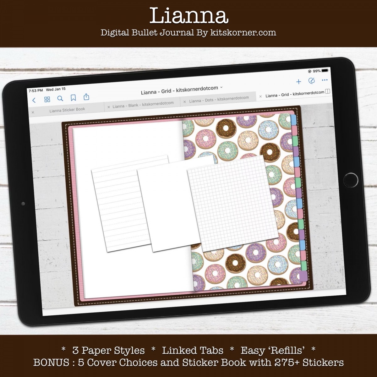Lianna : Paper Styles