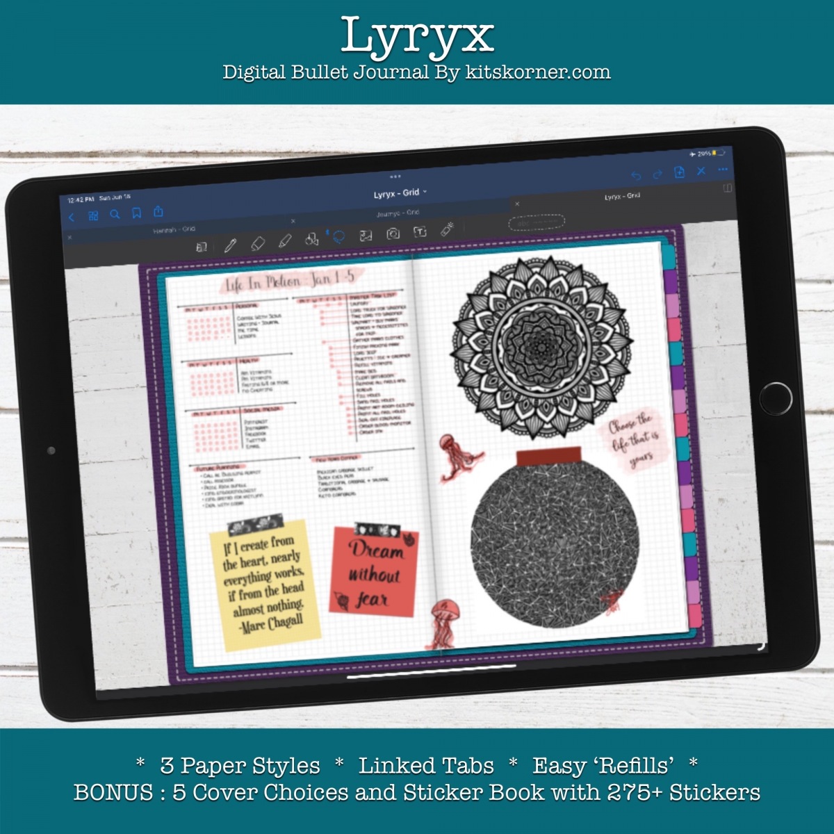 Lyryx : Sample Landscape Page