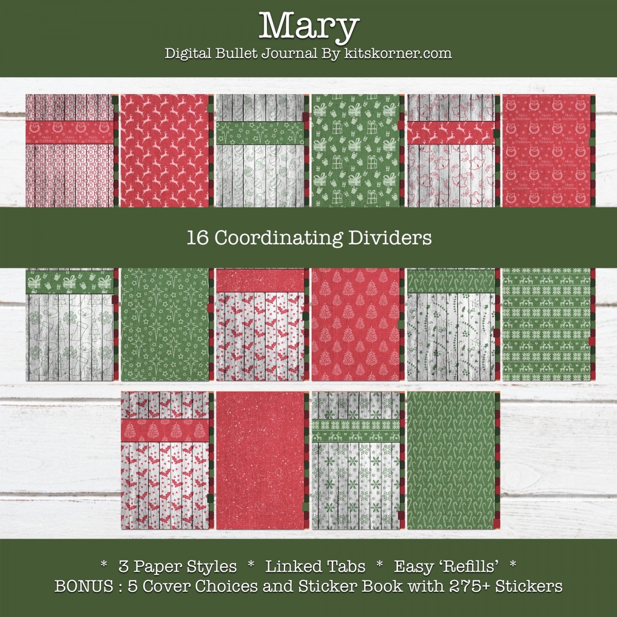 Mary : Dividers