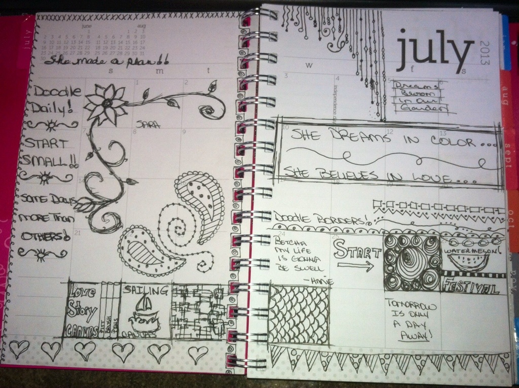 Doodle Daily : July 2013