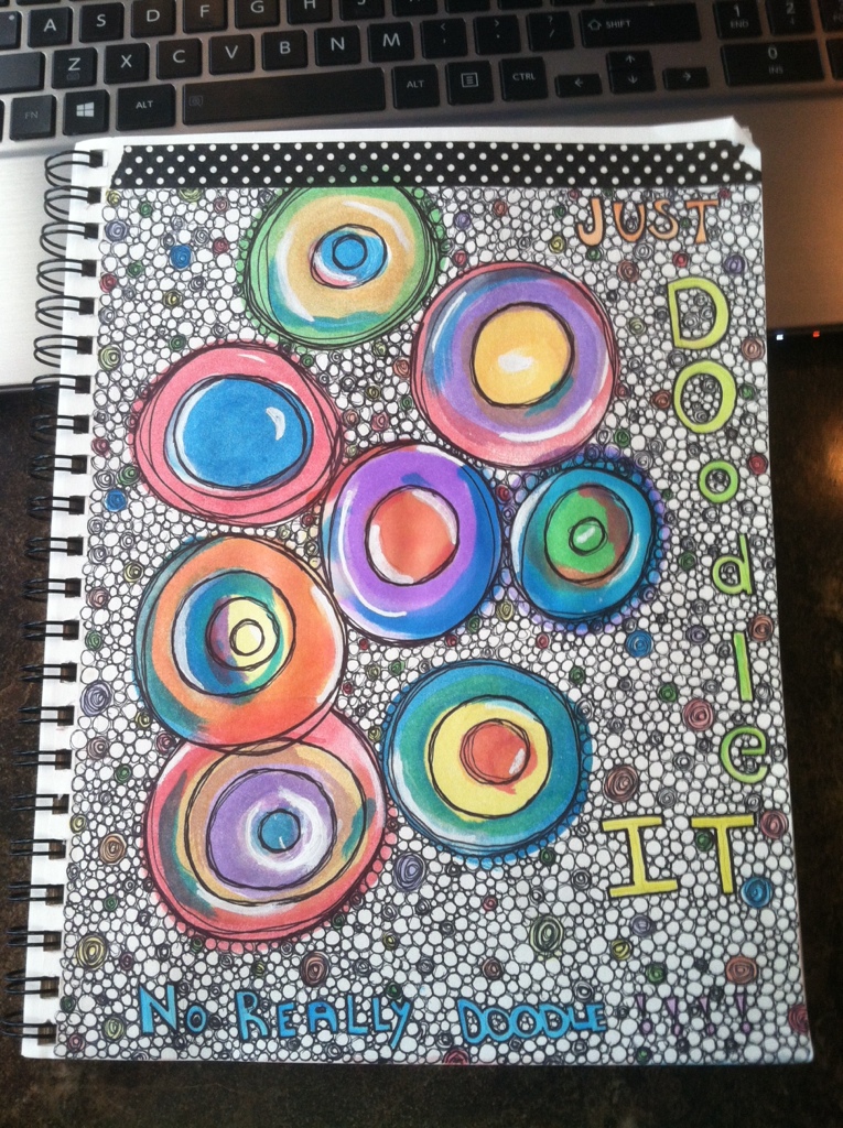 Sketchbook : Painting Circles Tutorial Variation