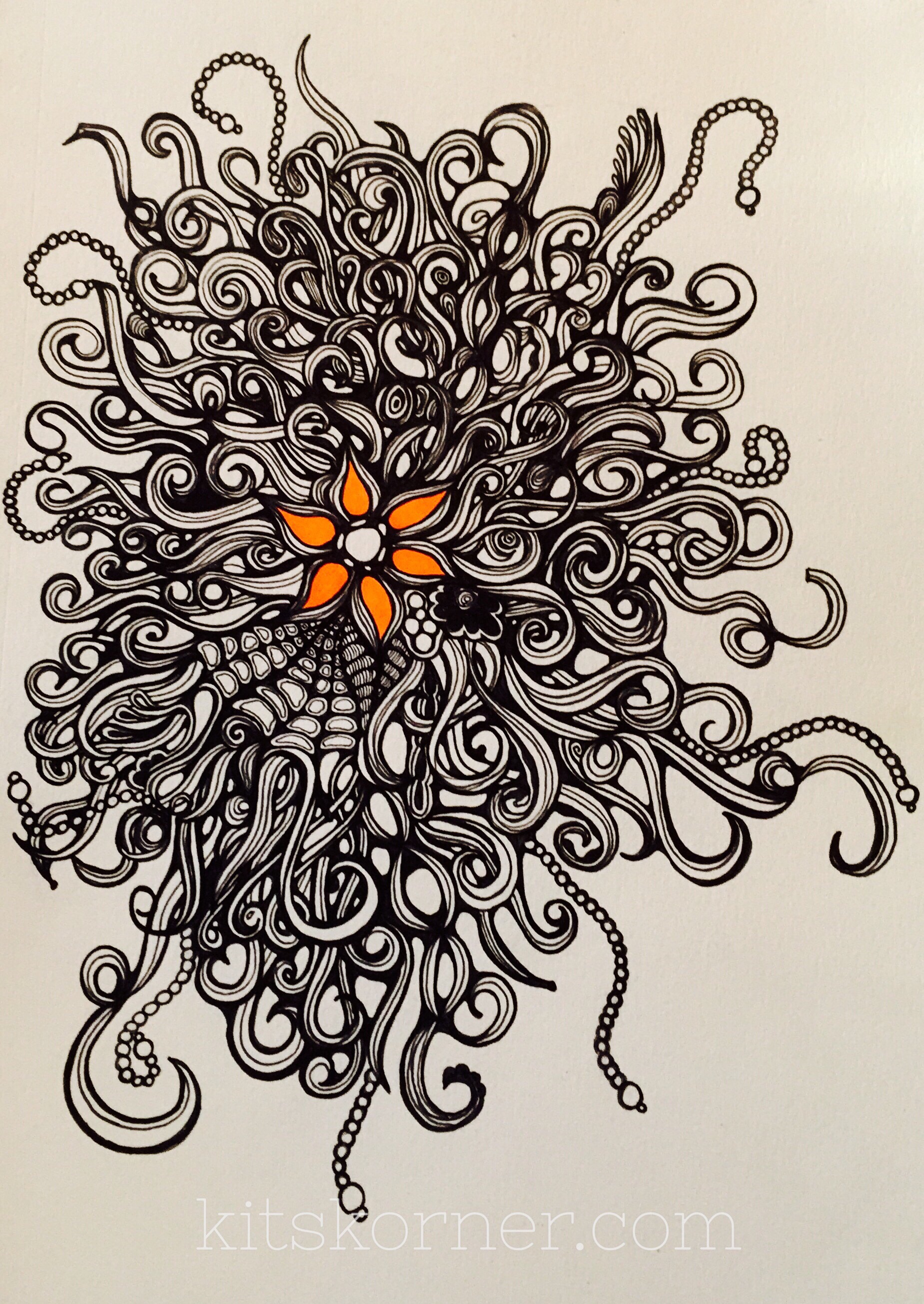 Sketchbook : Burst Of Swirls
