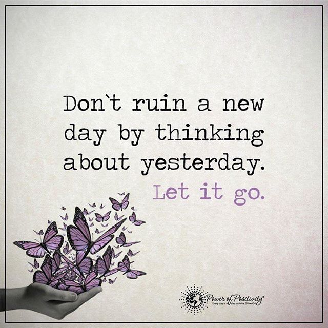 InstaDiary : Don’t ruin a new day by thinking about yesterday.