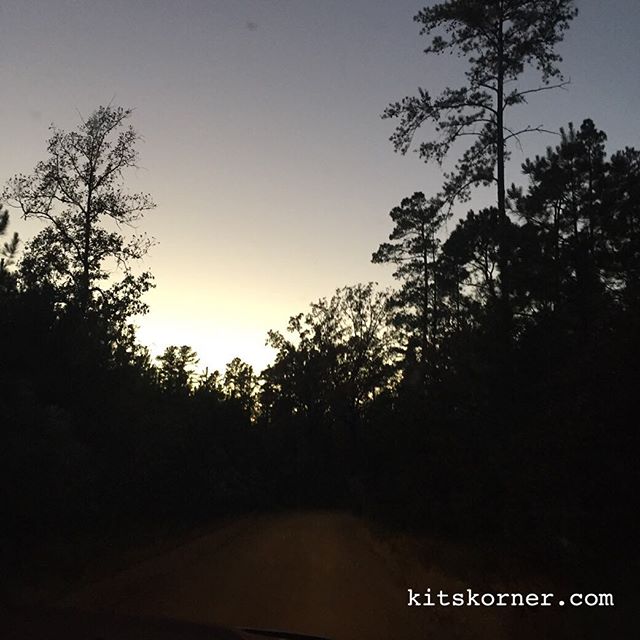 Anytime day or night, the road home is a welcoming sight..