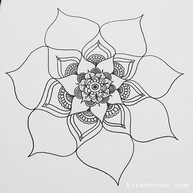 WIP ... Election Day drama mandala!