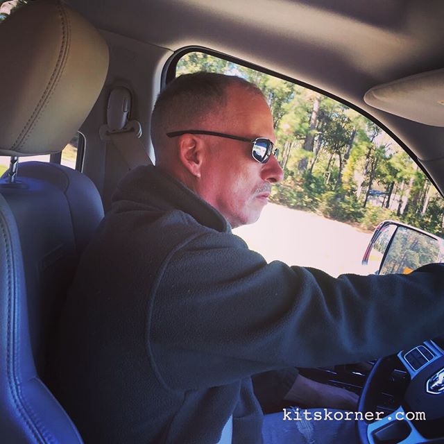 My everyday man crush driving us home for Thanksgiving!